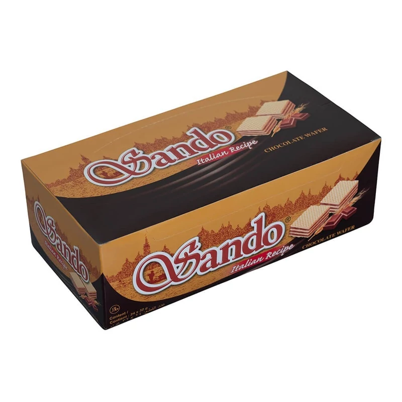 ویفر ساندو Sando اصل-بسته 24 عددی