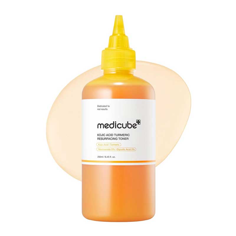 تونر زردچوبه مدی کیوب حجم 250ml
