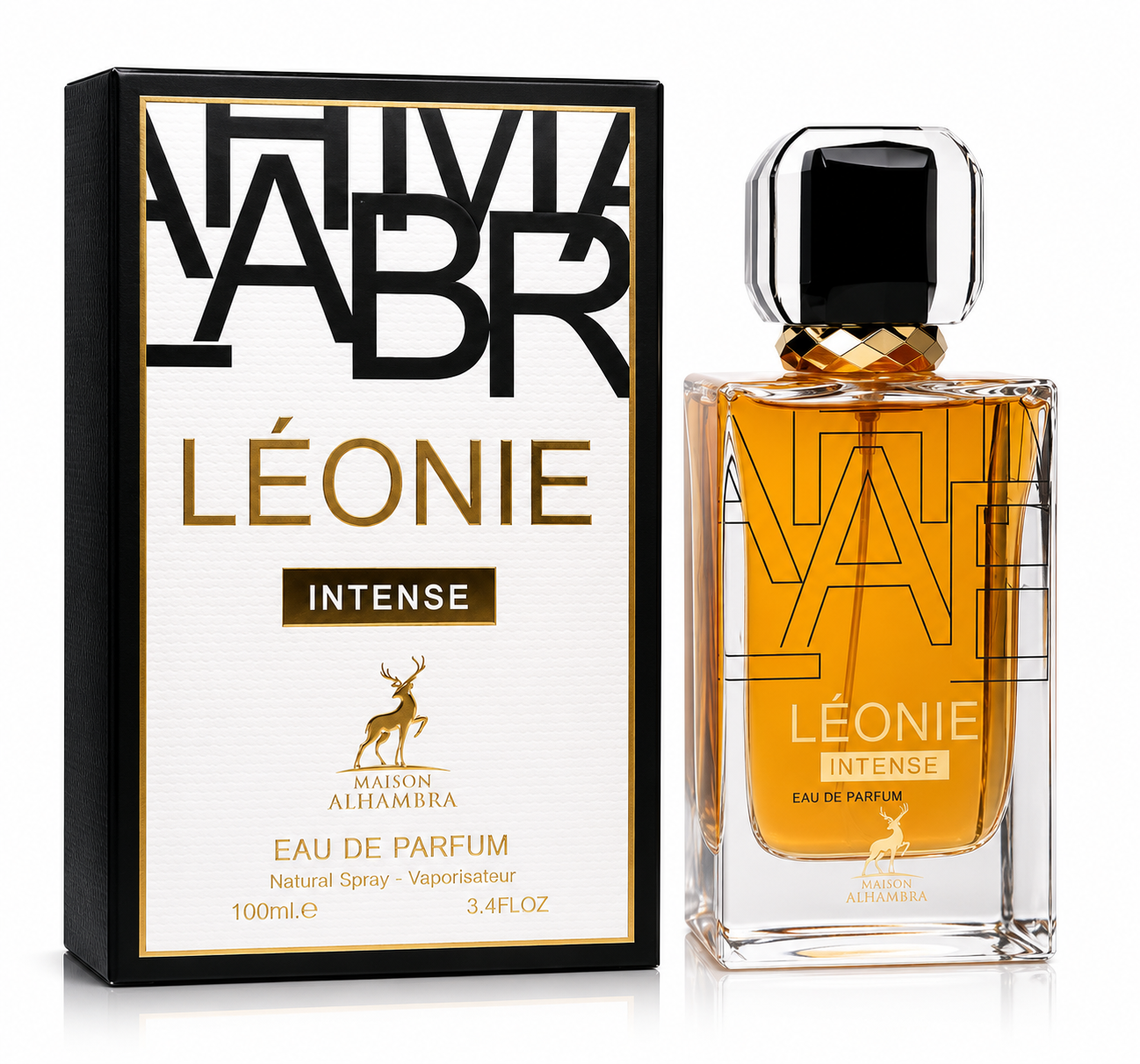 ادوپرفیوم زنانه الحمبرا مدل  LEONIE  Intense حجم 100 میلی‌لیتر