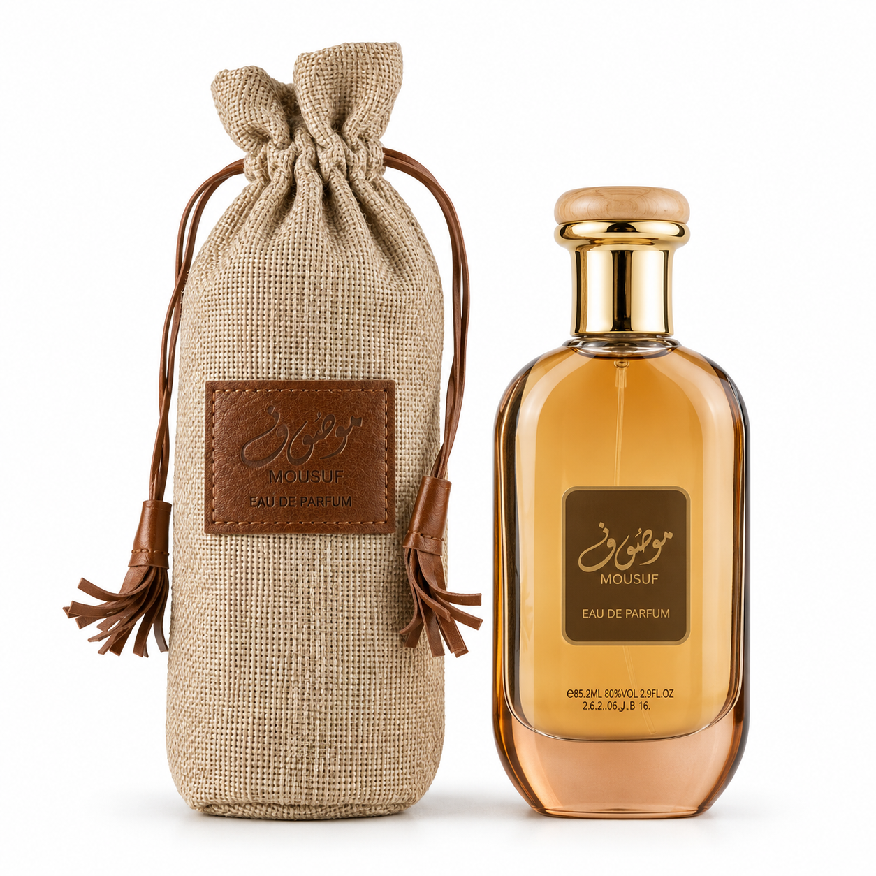 عطر ادکلن موصوف قهوه ای ارض الزعفران ۱۰۰ میل