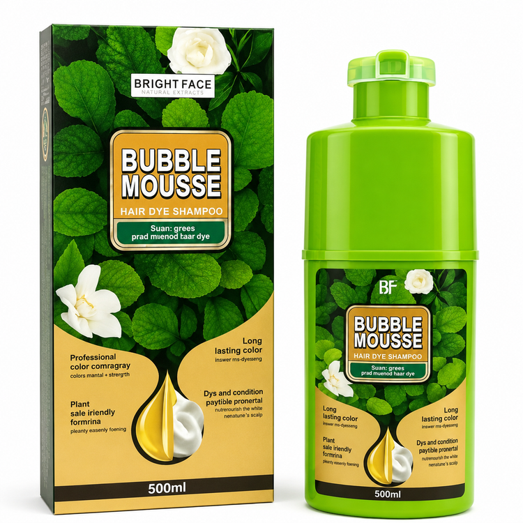 شامپو رنگ مو بابل موس مشکی مدل قدیم اورجینال(تضمینی) 500ml ژلاتین