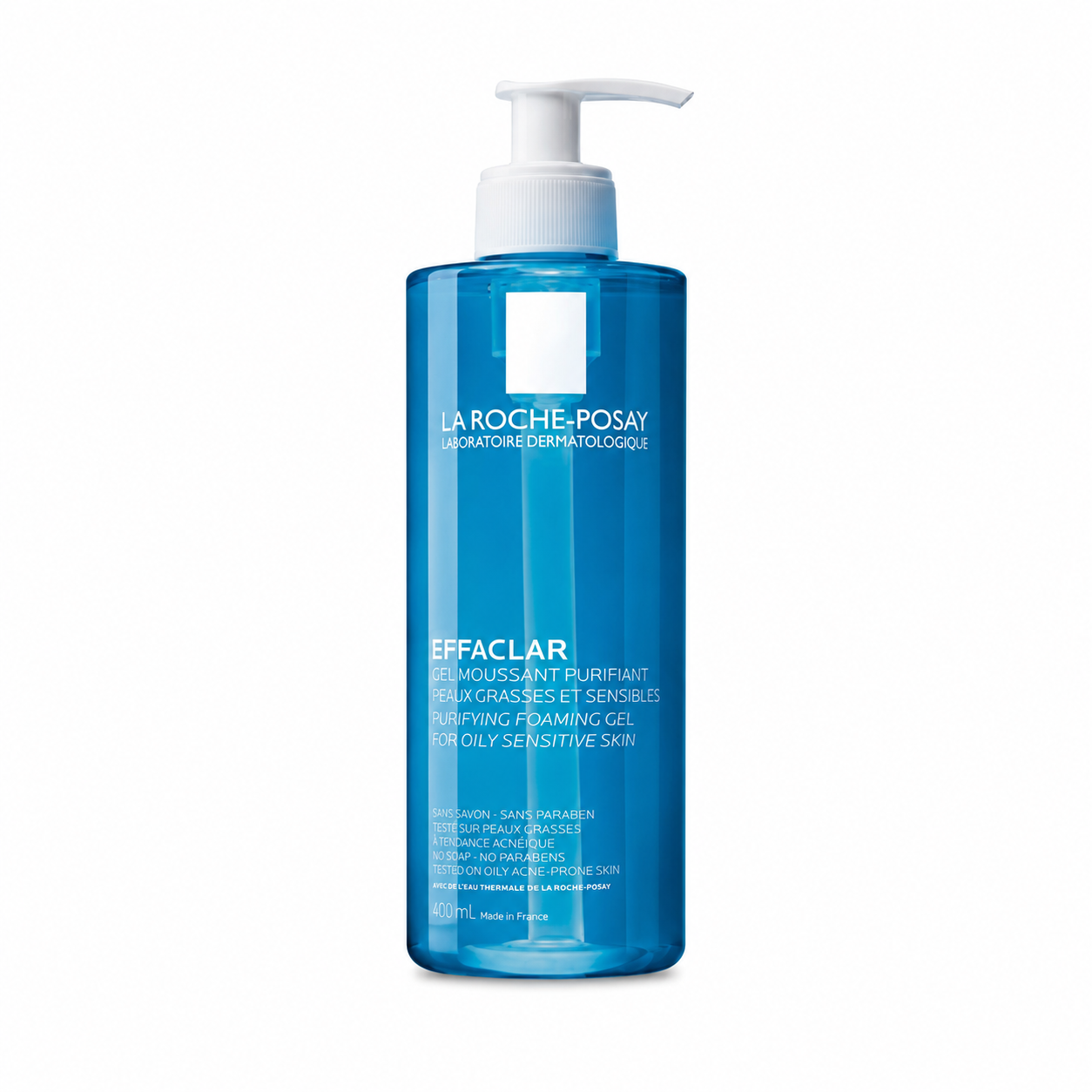 ژل پاک کننده آرایش صورت لاروش پوزای مدل Effaclar حجم 400 میلی لیتر