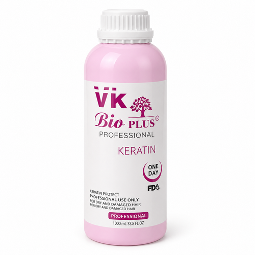 کراتین مو وی کی بیو پلاس صورتی (VK BioPlus Pink Keratin) | 1000 میلیلیتر