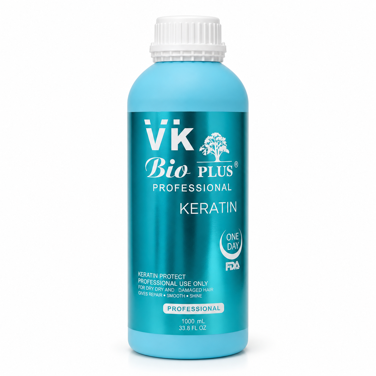 کراتین مو وی کی بیو پلاس سبز (VK BioPlus Green Keratin) | 1000 میلی‌لیتر