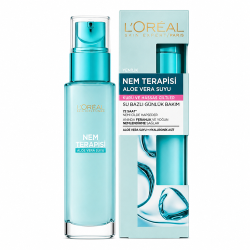 آبرسان لورال هیدرا جنیوس پوست خشک و حساس (L'Oréal Hydra Genius Aloe Water) | 70 میلیلیتر
