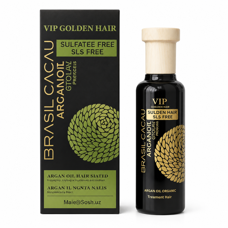روغن آرگان VIP Golden Hair | حجم 100 میلیلیتر
