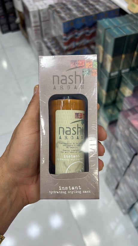 شیر مو آرگان ناشی ۱۵۰ میل | Nashi Argan Instant Hydrating Styling Mask