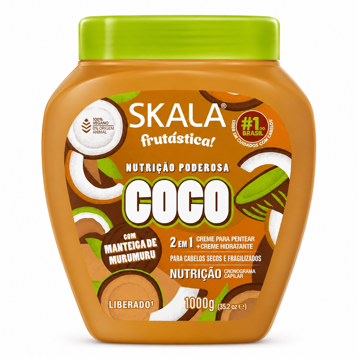 ماسک مو اسکالا نارگیل و مورومورو Frutástica Coco | ۱۰۰۰ گرم