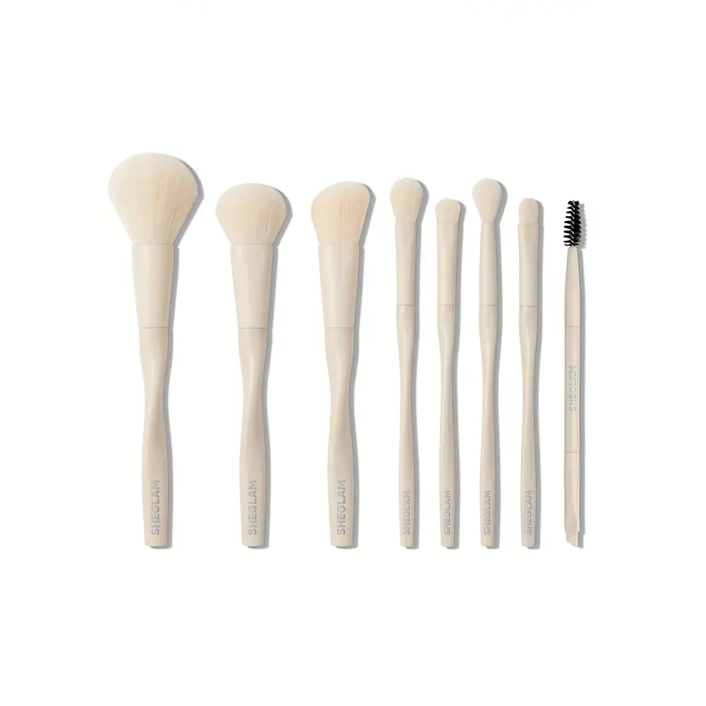 ست براش صورت ۸ عددی شیگلم مدل PRO CORE BRUSH KIT