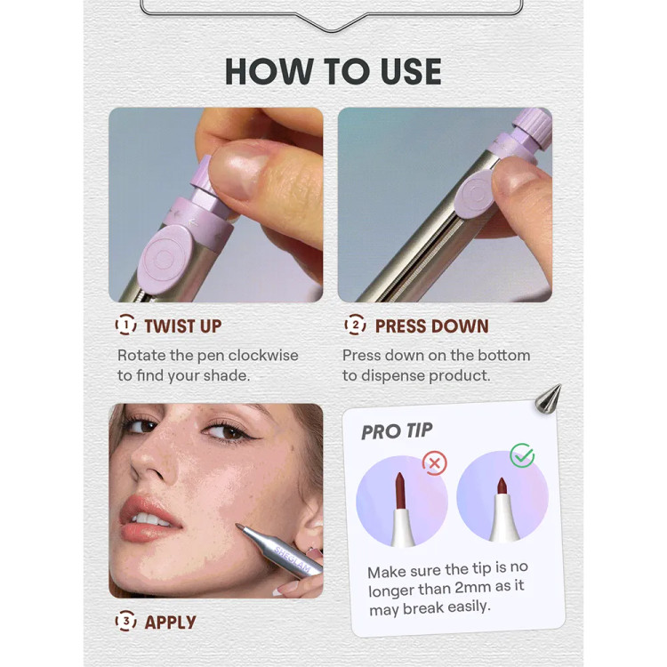 مداد همهکاره ۴ در ۱ شیگلم The Everywhere Eyeliner 4 in 1