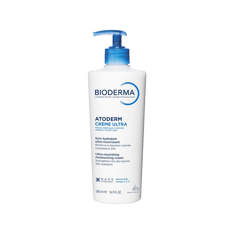 کرم مرطوب کننده بایودرما اتودرم کرم اولترا 500 میل | Bioderma Atoderm Crème Ultra