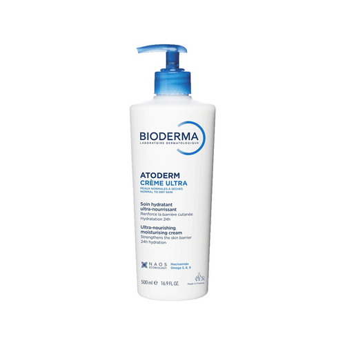 کرم مرطوب کننده بایودرما اتودرم کرم اولترا 500 میل | Bioderma Atoderm Crème Ultra