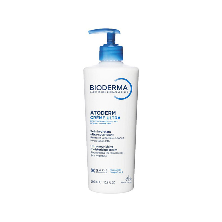 کرم مرطوب کننده بایودرما اتودرم کرم اولترا 500 میل | Bioderma Atoderm Crème Ultra