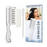 شانه روغنرسان کف سر Scalp Oil Applicator Comb | اپلیکاتور روغن و سرم مو
